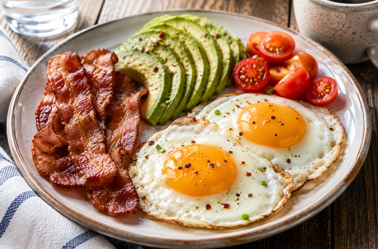 Bacon & Eggs with Avocado