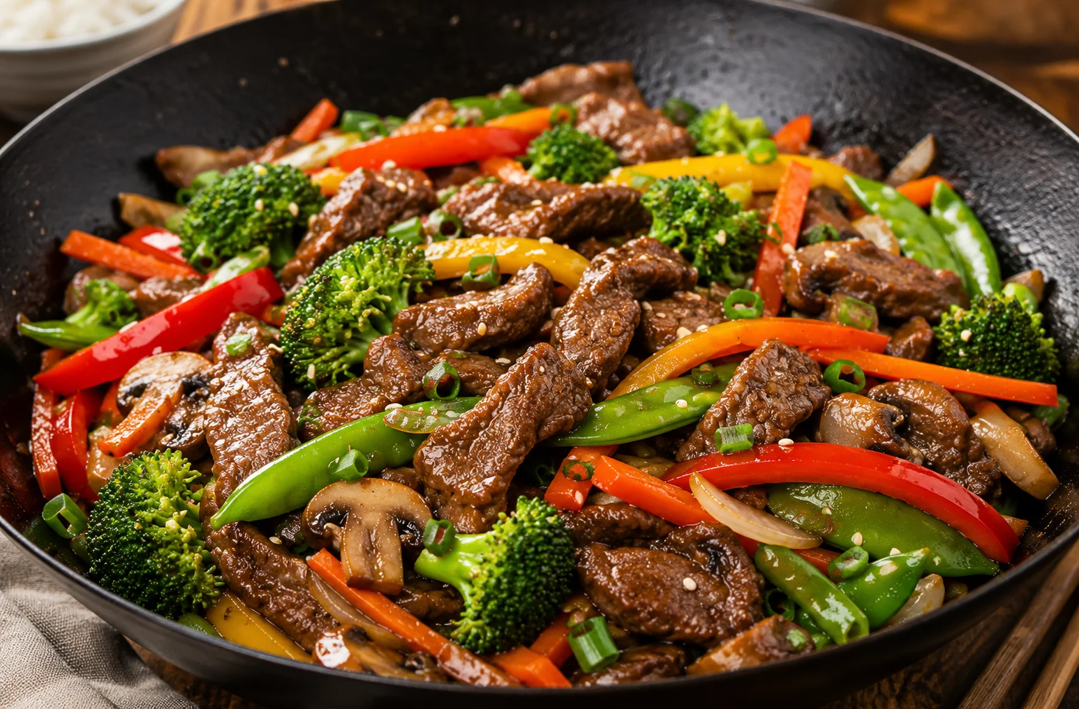 Beef & Vegetable Stir-Fry