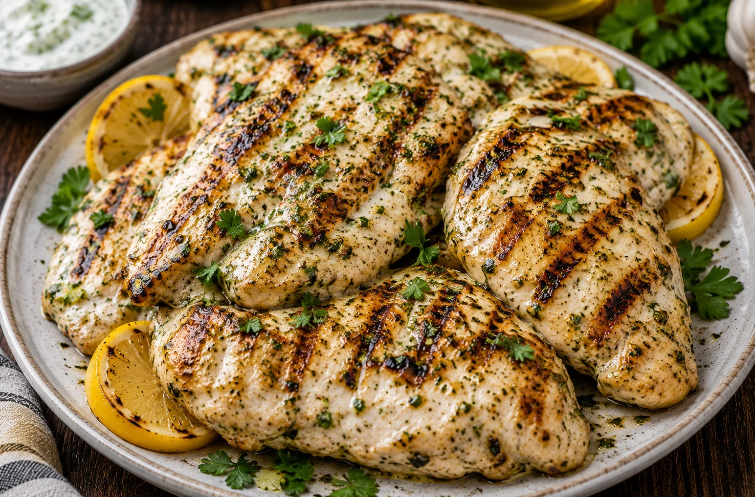 Greek Yogurt Marinated Chicken