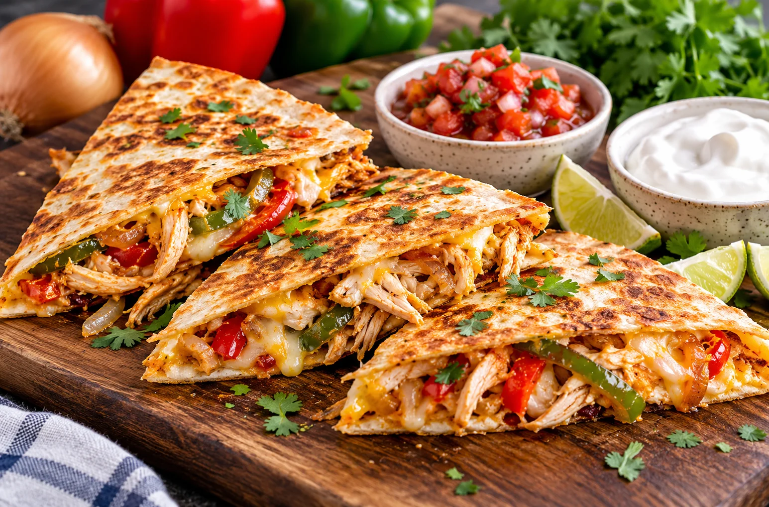Rotisserie Chicken Quesadillas