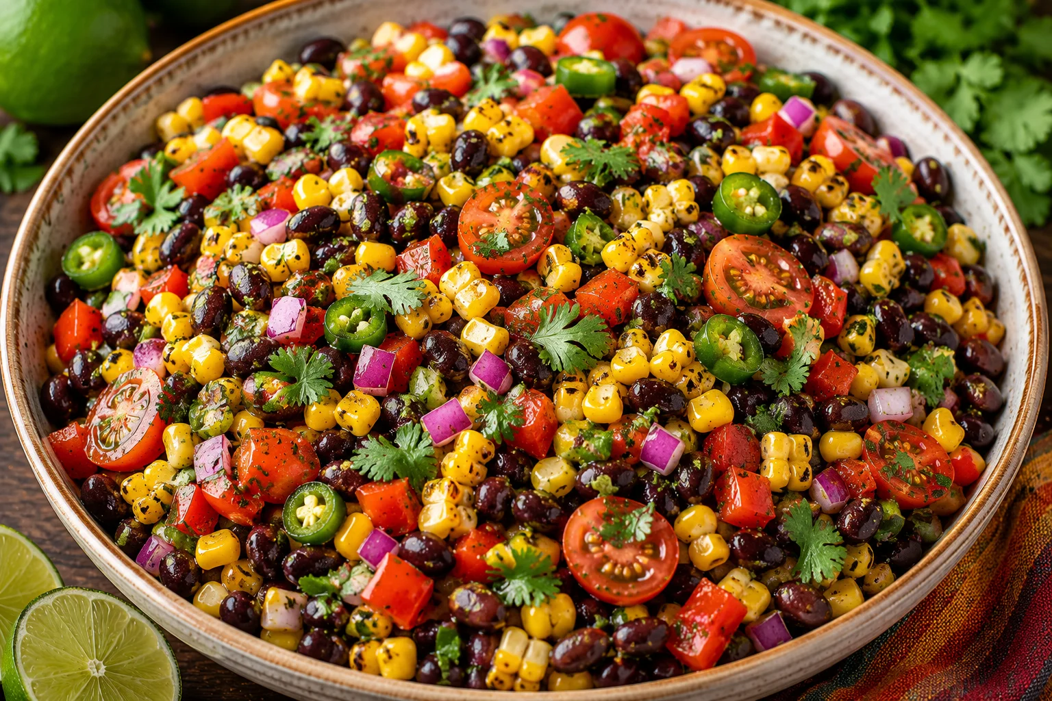 Southwest Black Bean & Corn Salad