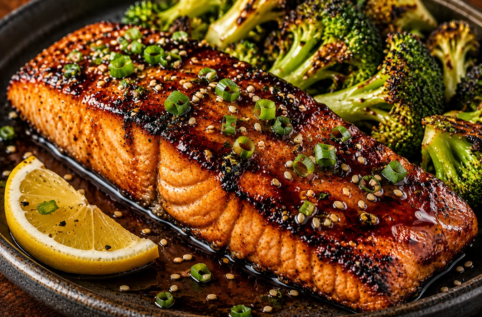 Teriyaki Glazed Salmon