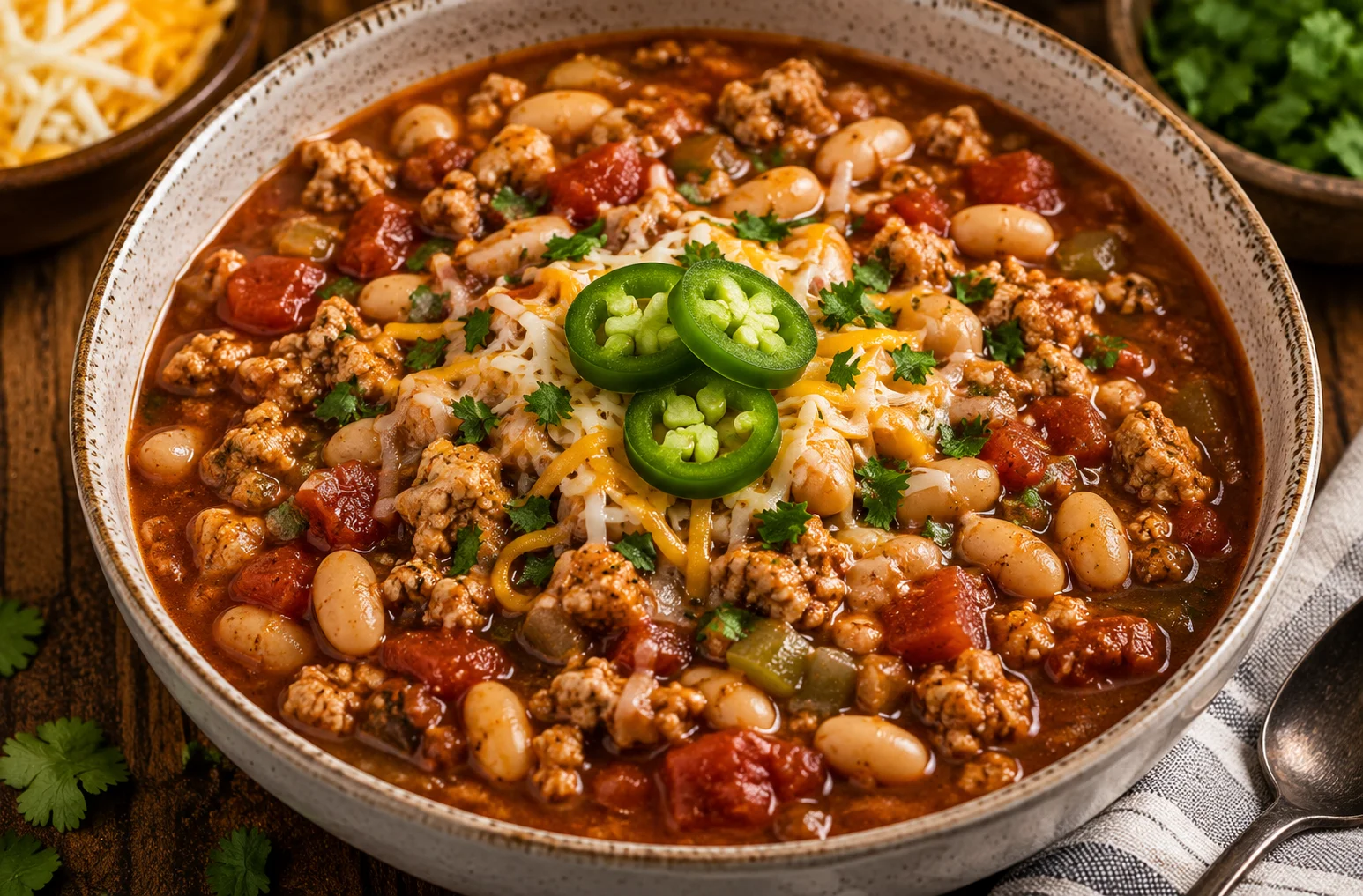 Turkey & White Bean Chili