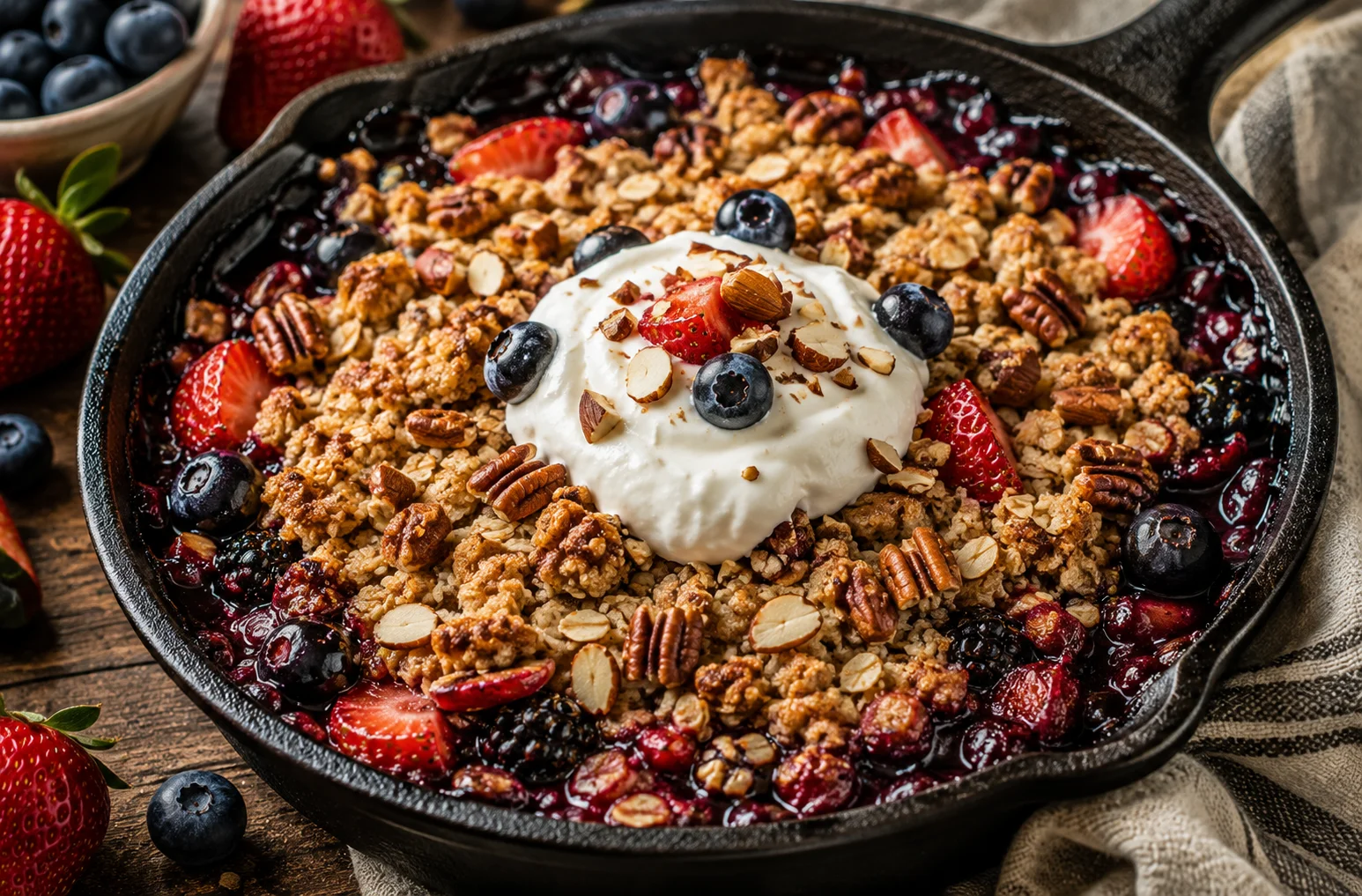Warm Berry Crisp